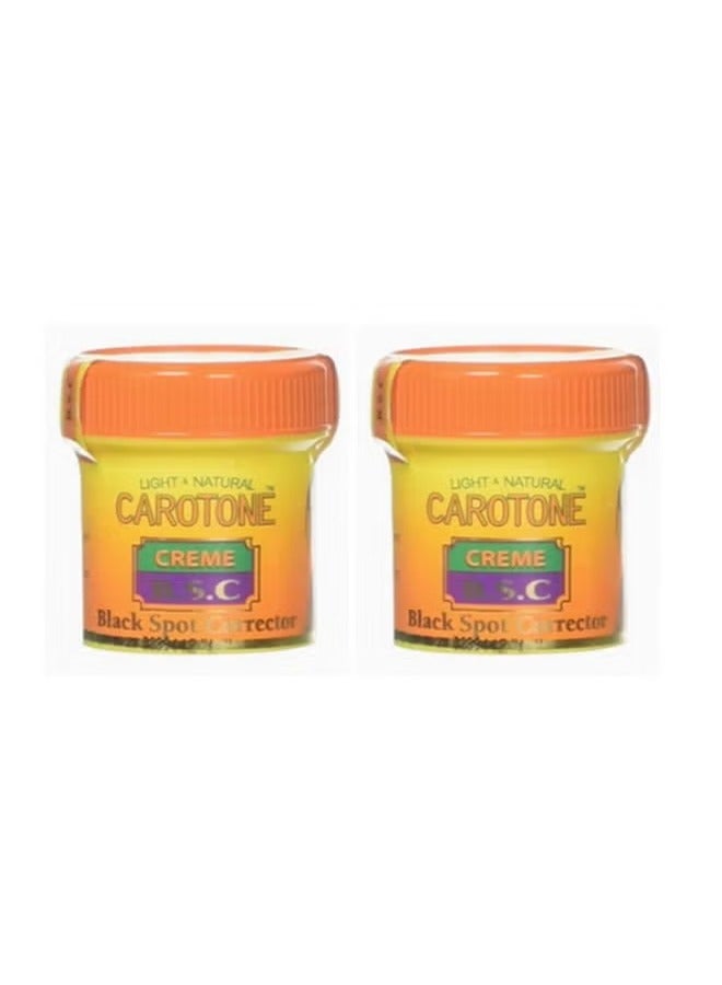 2 Pieces Black Spot Corrector Creme 2X30 ml